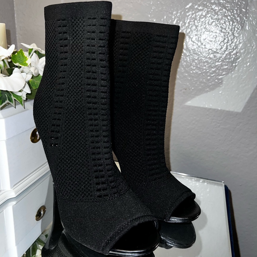 black heels